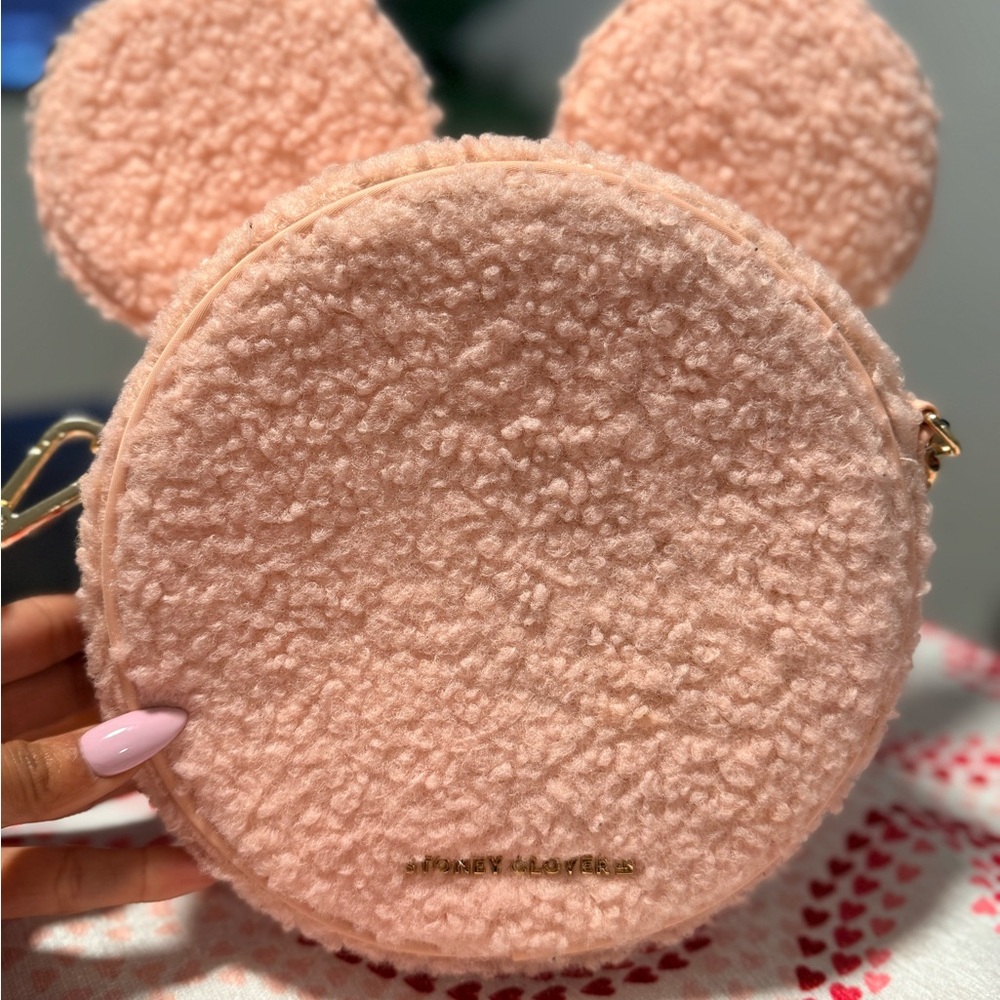 Disney Stoney Clover light pink Sherpa bag